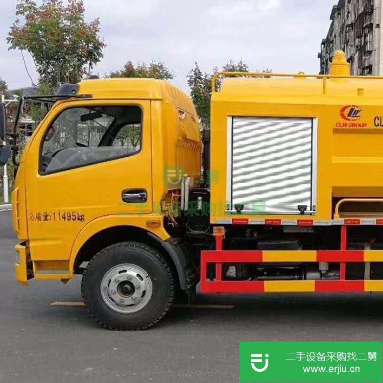 湖北出售二手程力清洗吸污車