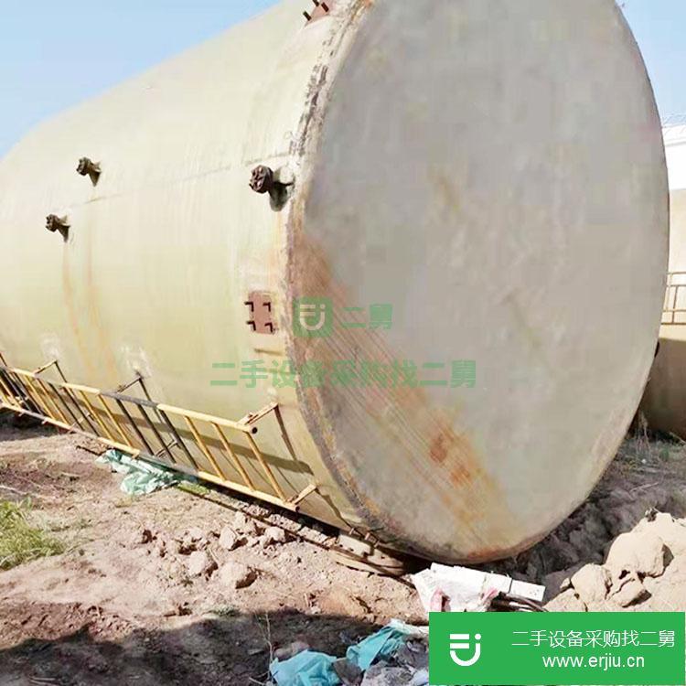 河北出售二手100立方玻璃鋼儲罐