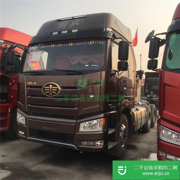 山東出售二手解放J6牽引車