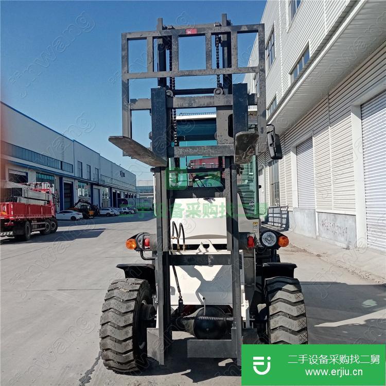 山東出售二手5噸越野叉車
