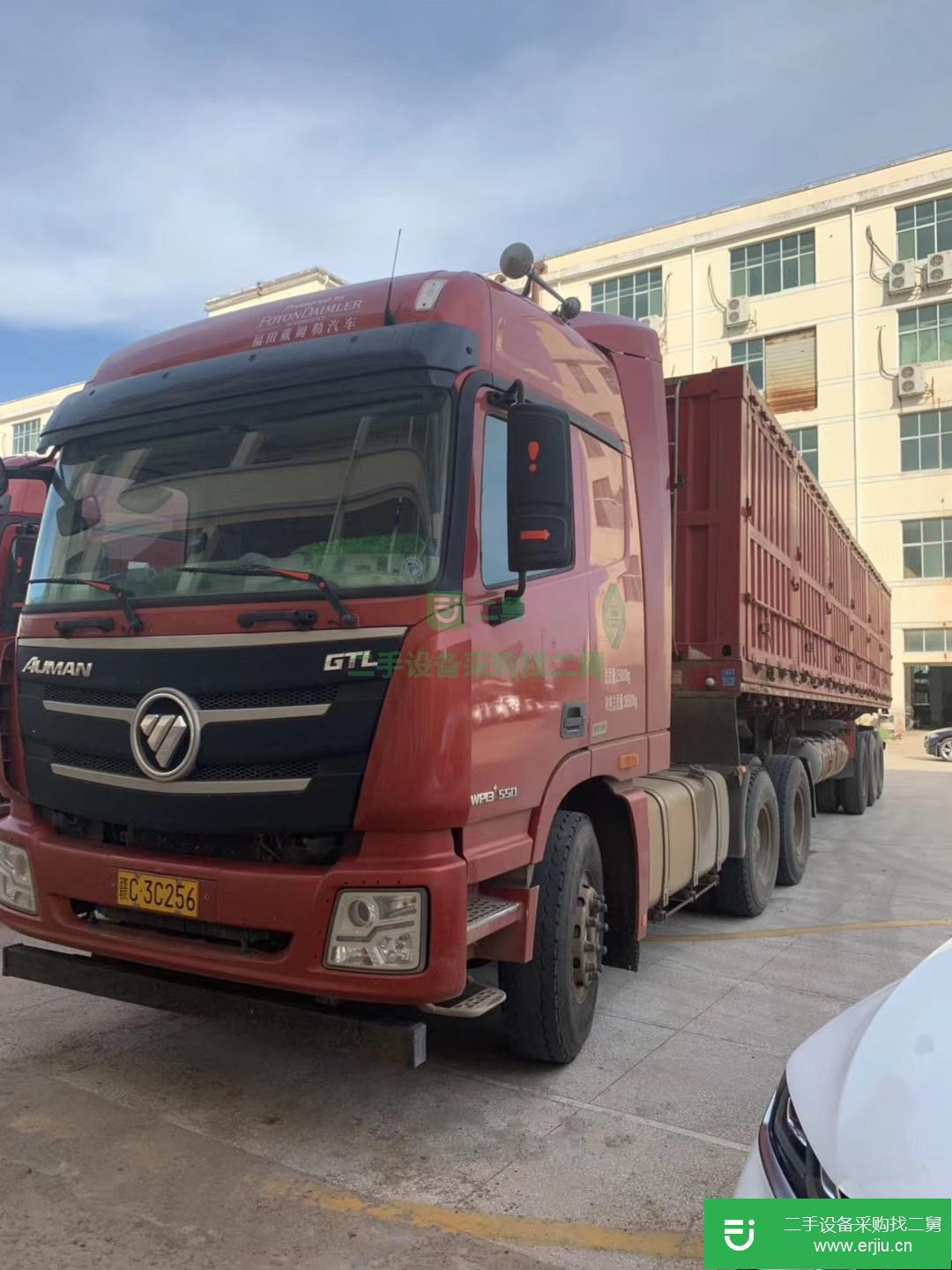 廣西出售二手福田歐曼重卡牽引車