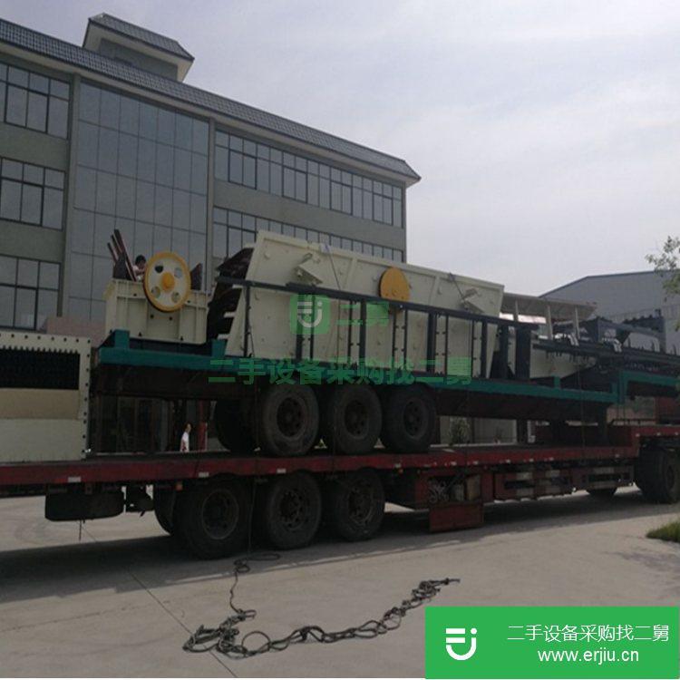 河南出售二手移動破碎機(jī)