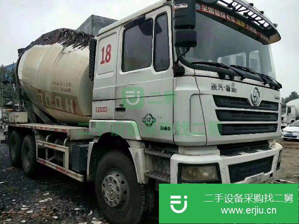 山東出售二手陜汽德龍F3000攪拌車