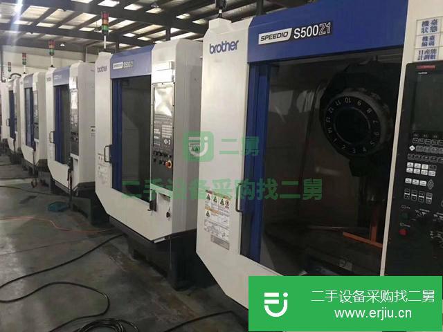 江蘇出售二手日本兄弟S500Z1鉆攻中心