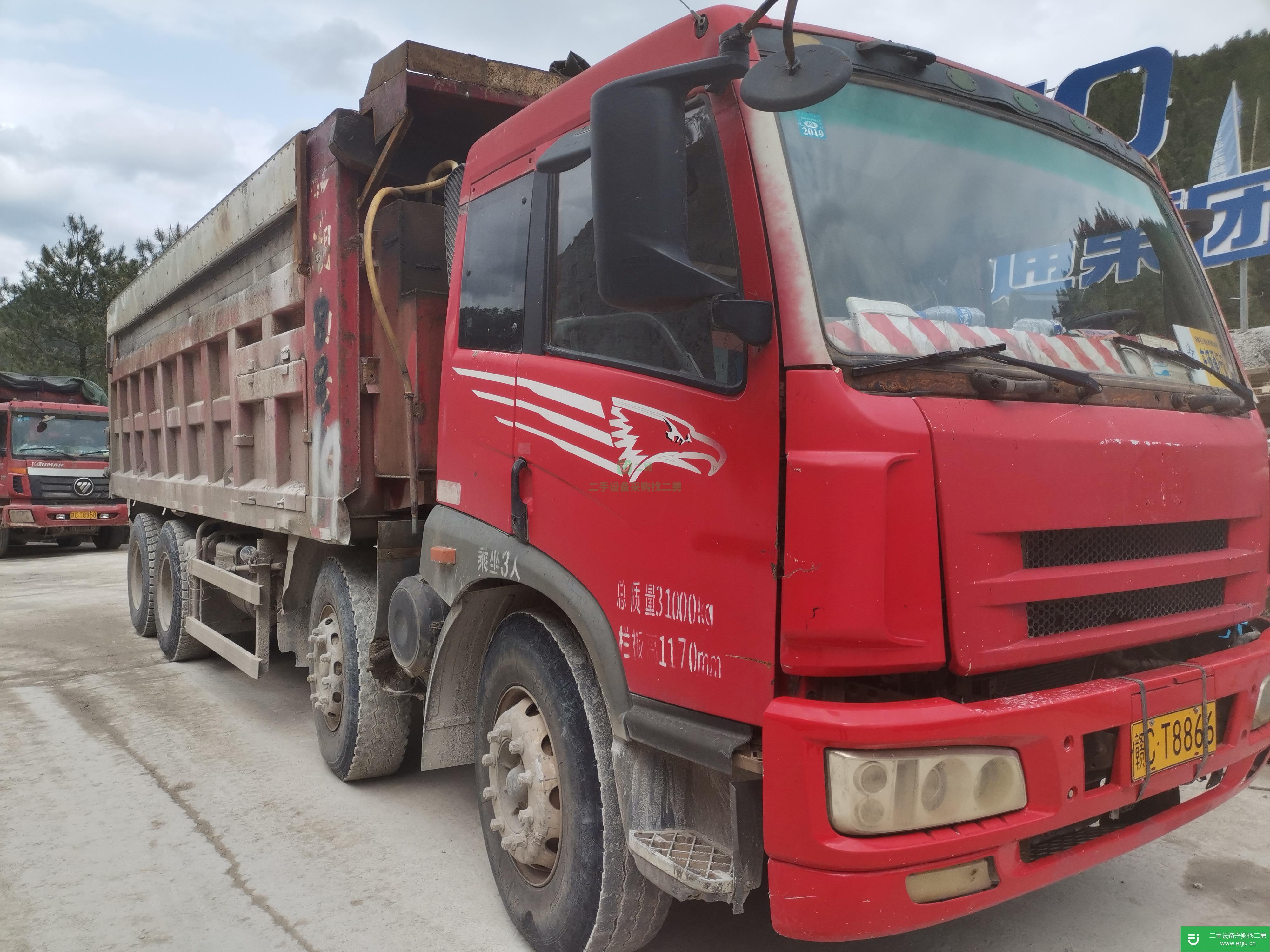 江西出售二手解放J5M自卸車