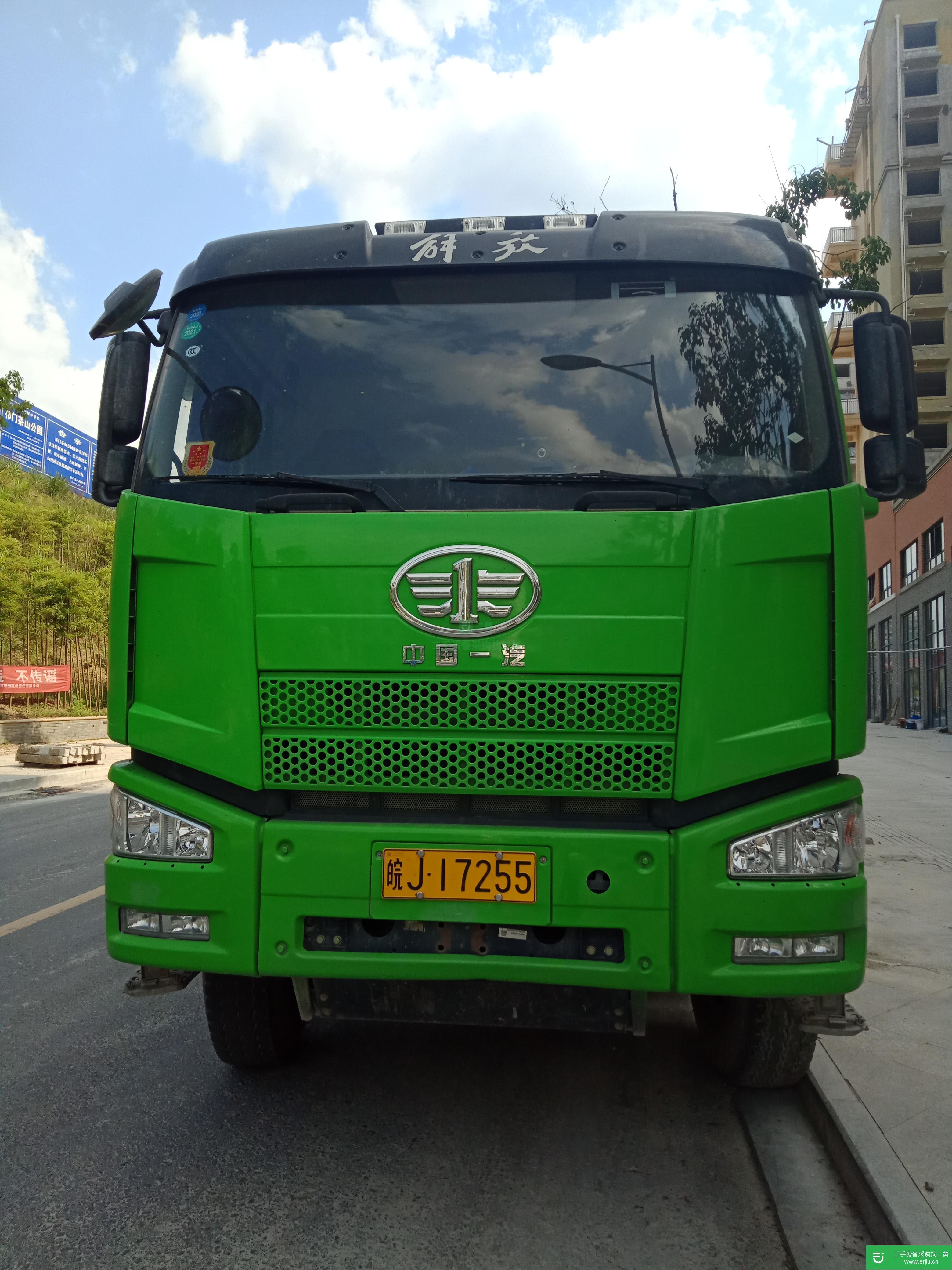安徽出售二手青島解放自卸車