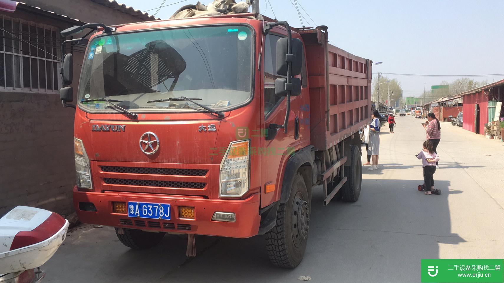 河南出售二手大運(yùn)輕卡自卸車