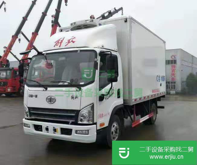 湖北出售二手解放冷藏車