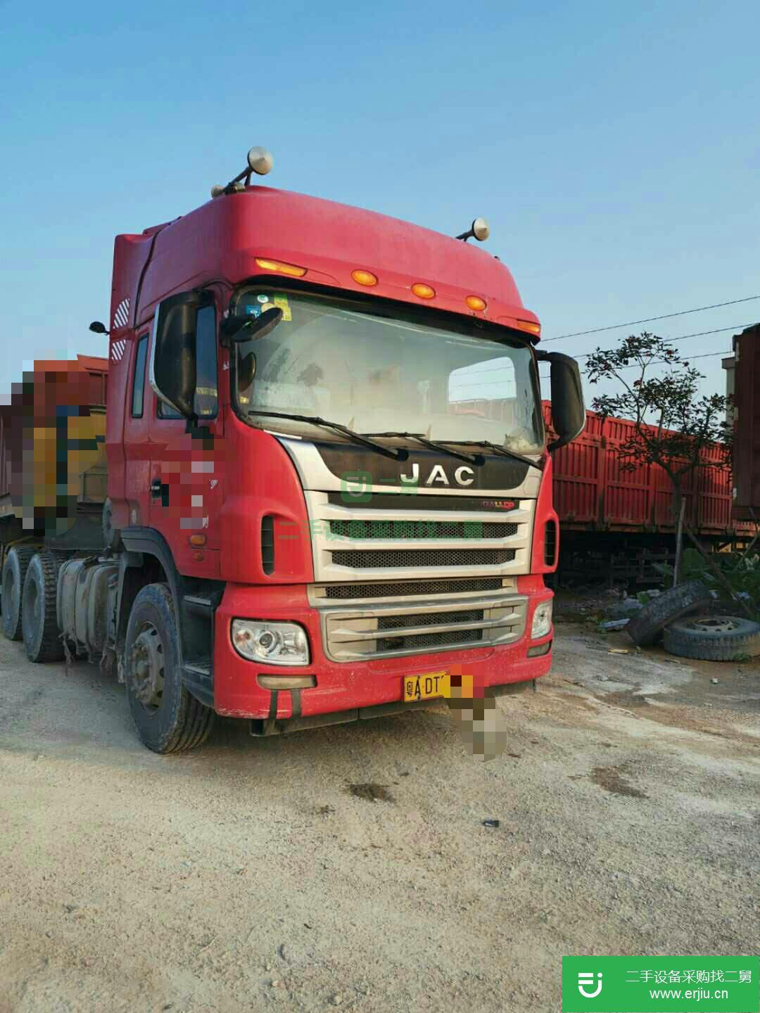 廣東省出售二手江淮格爾發自卸車