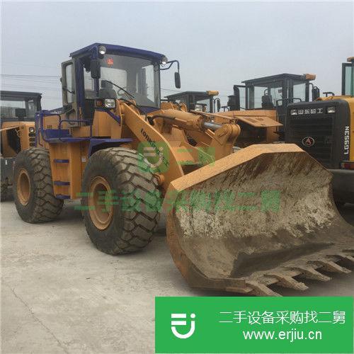 甘肅出售二手龍工30側翻裝載機