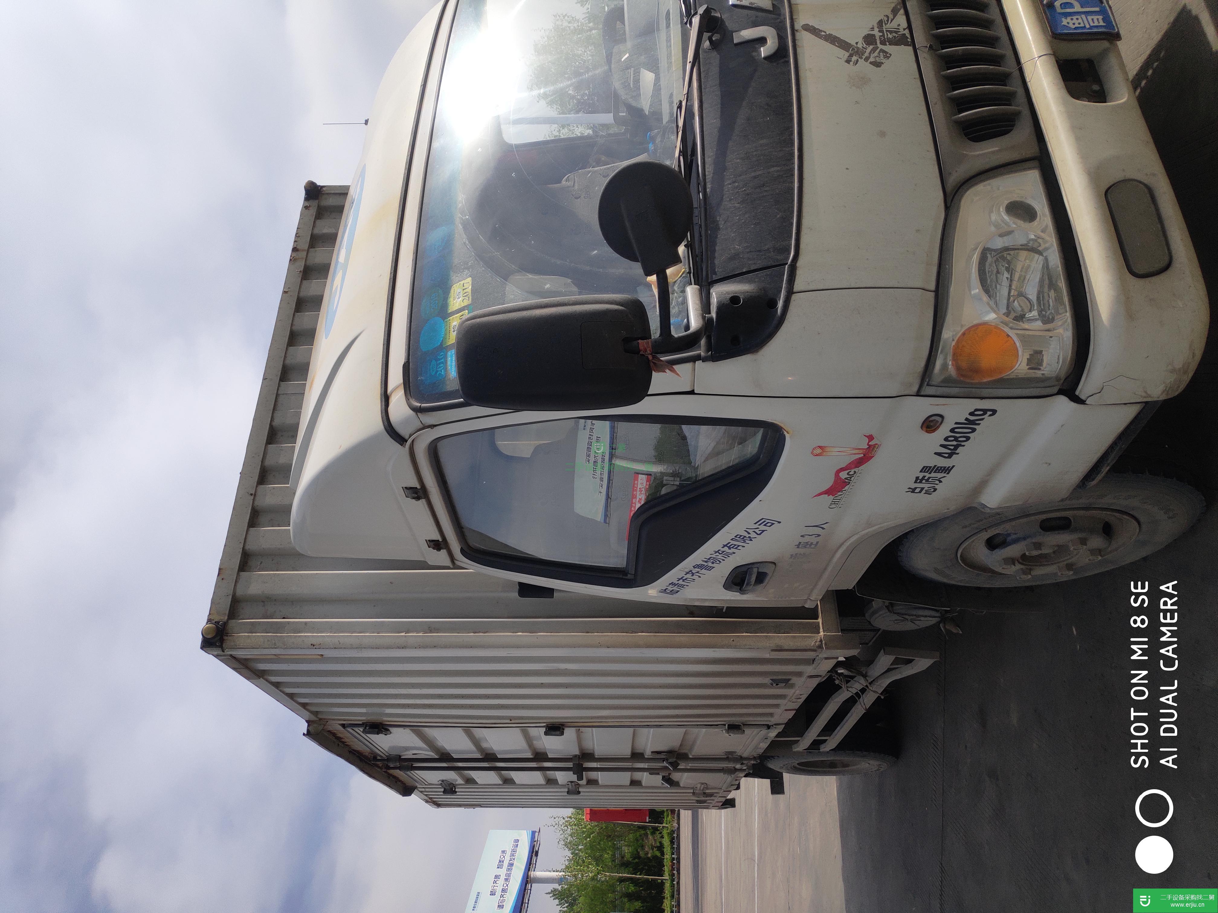 山東出售二手江淮駿鈴載貨車，130馬力