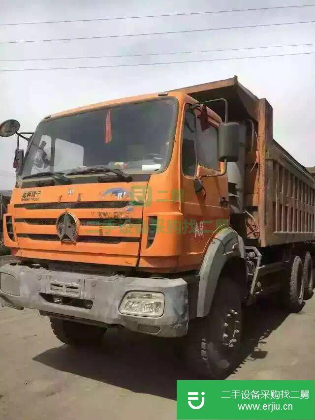 山西出售二手340馬力的后八輪自卸車