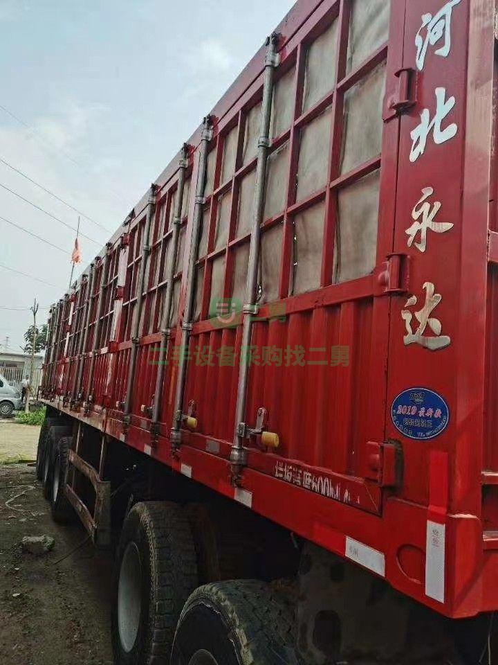 河北急售1年4個月11米永達(dá)半掛車，全車鋁合金輪轂