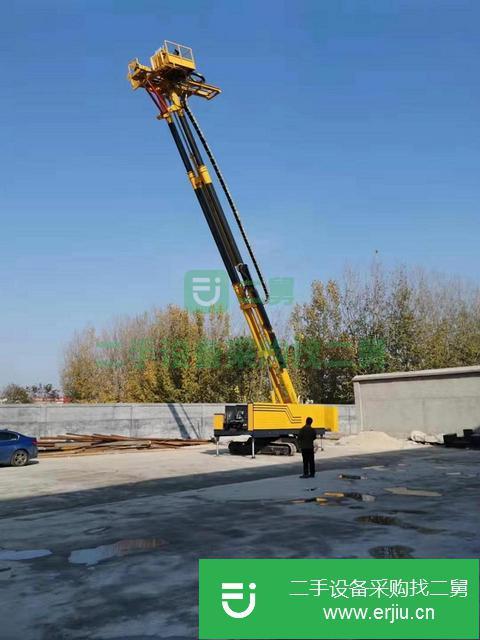 山東出售二手公路護欄打樁機