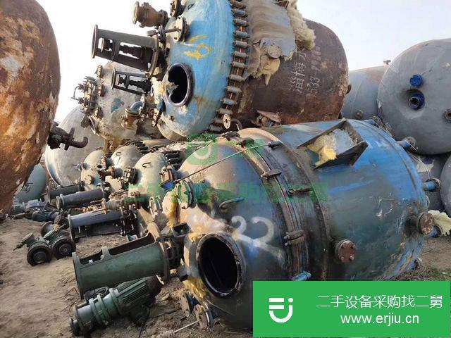 山東出售二手搪瓷反應釜