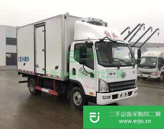 湖北出售二手解放冷藏車