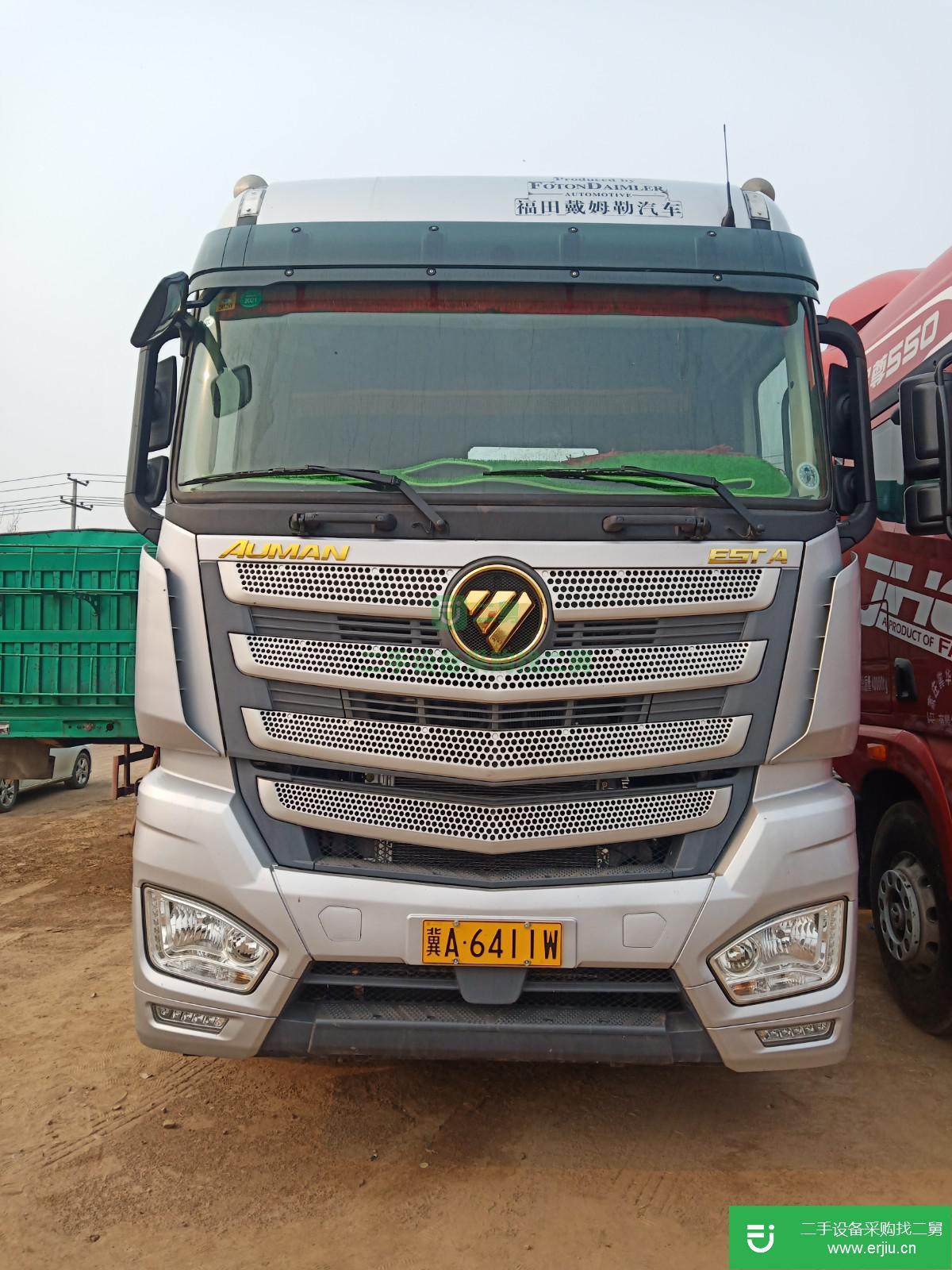 河北出售二手福田歐曼EST重卡牽引車