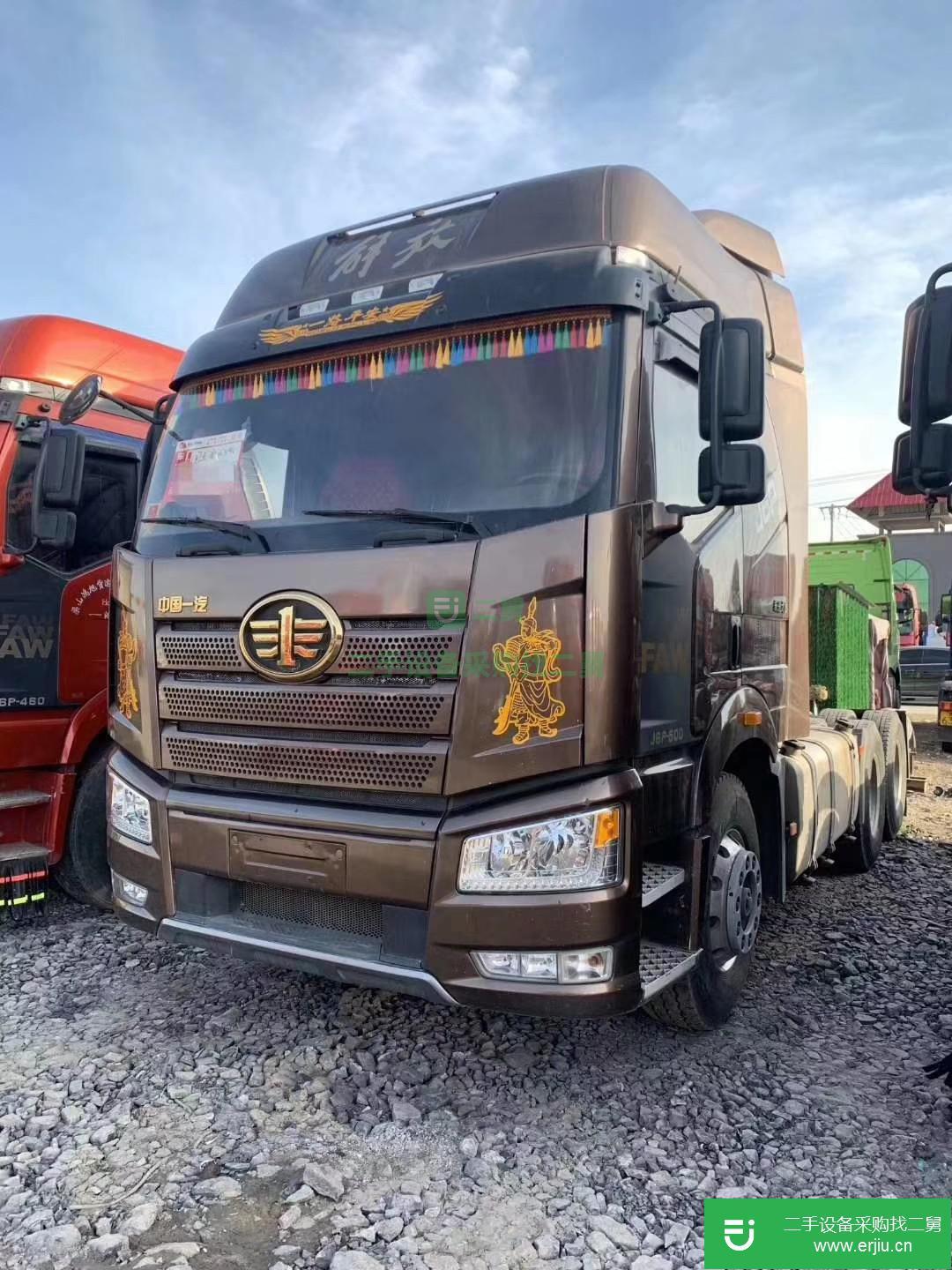 山東出售二手一汽解放J6P牽引車