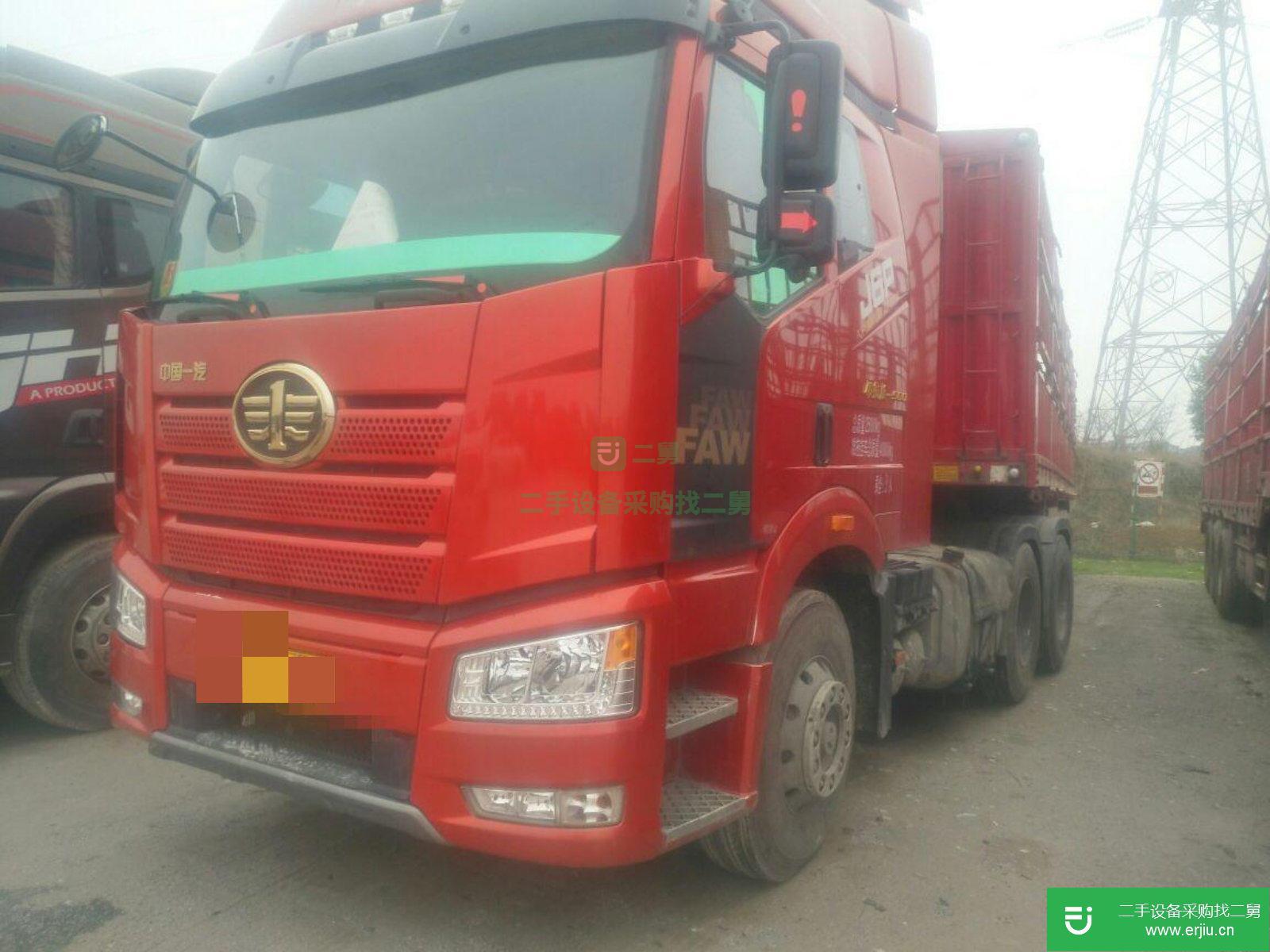 江西出售二手一汽解放掛車
