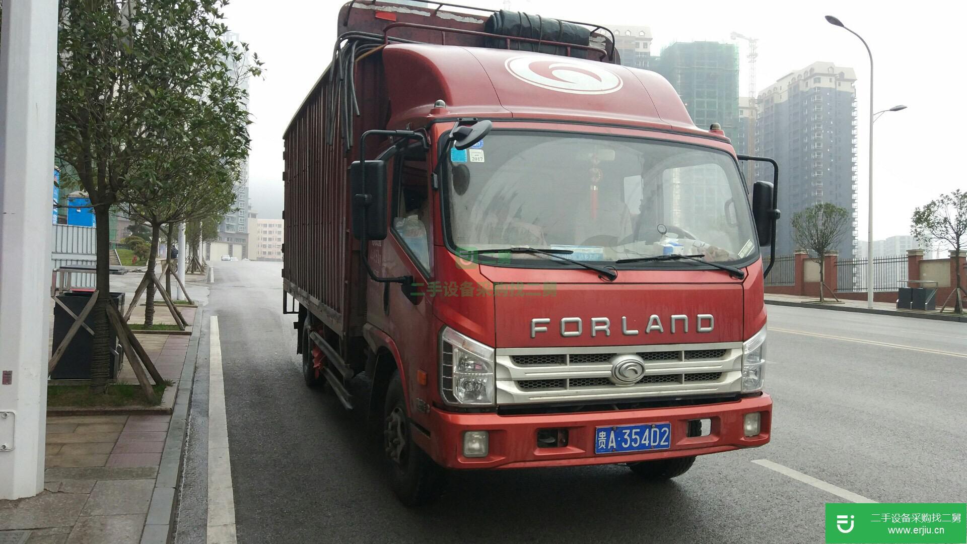貴州出售二手福田時代康瑞載貨車