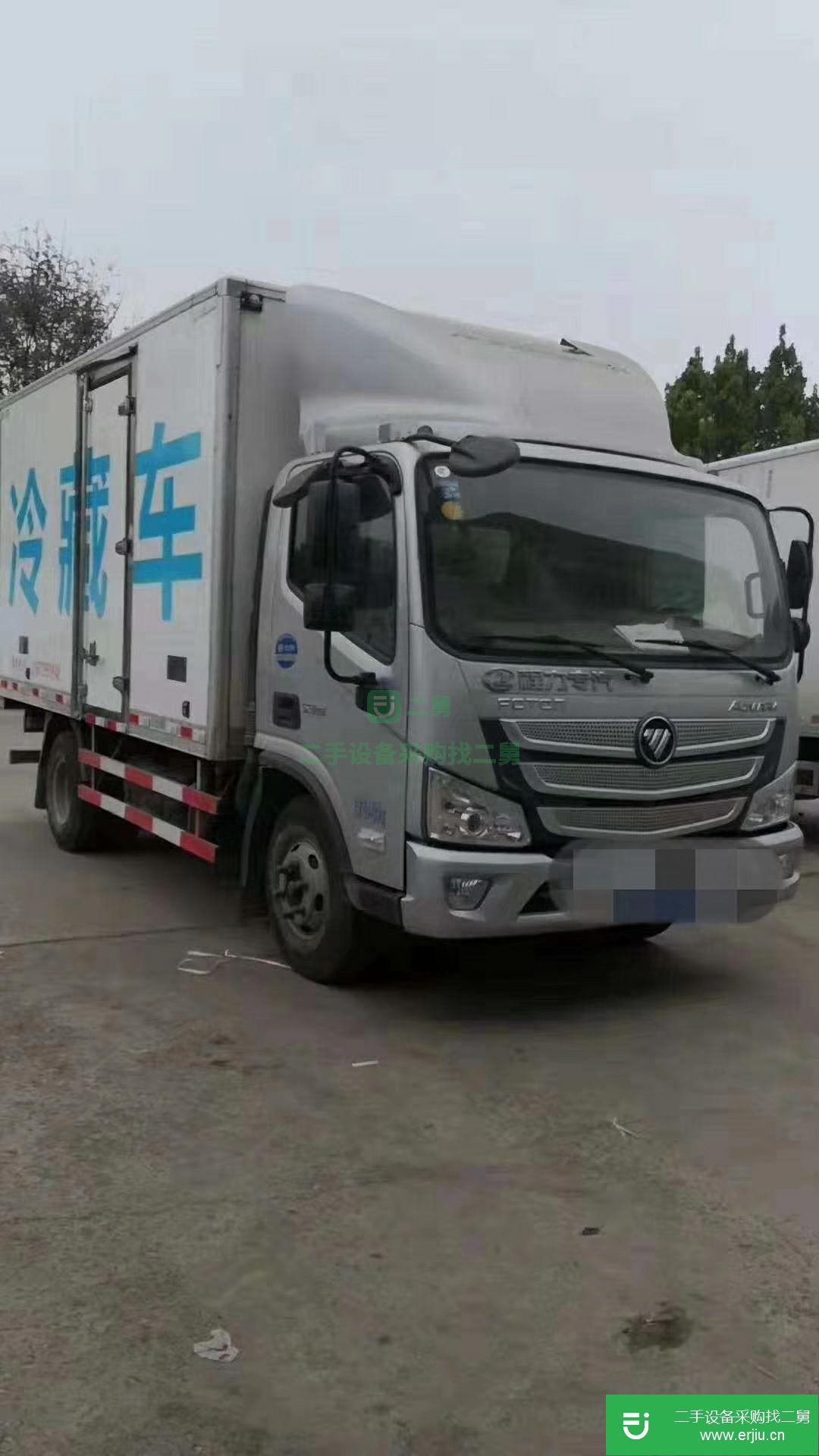 湖北省出售二手福田歐馬可冷藏車