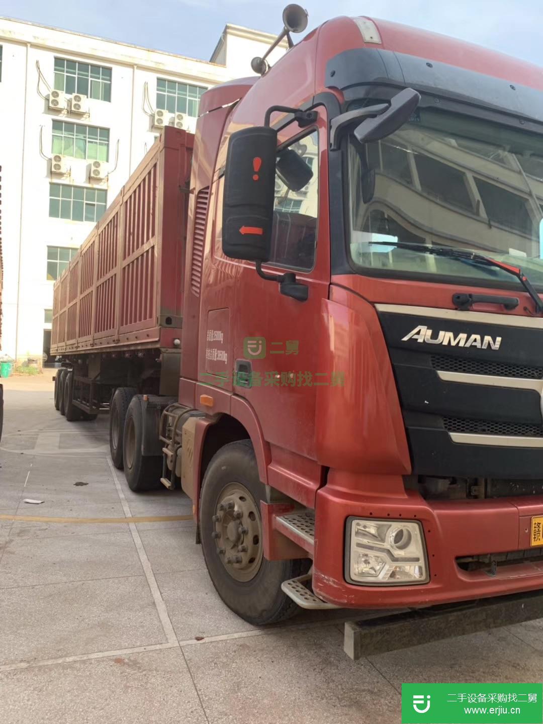 廣西出售二手福田歐曼重卡牽引車