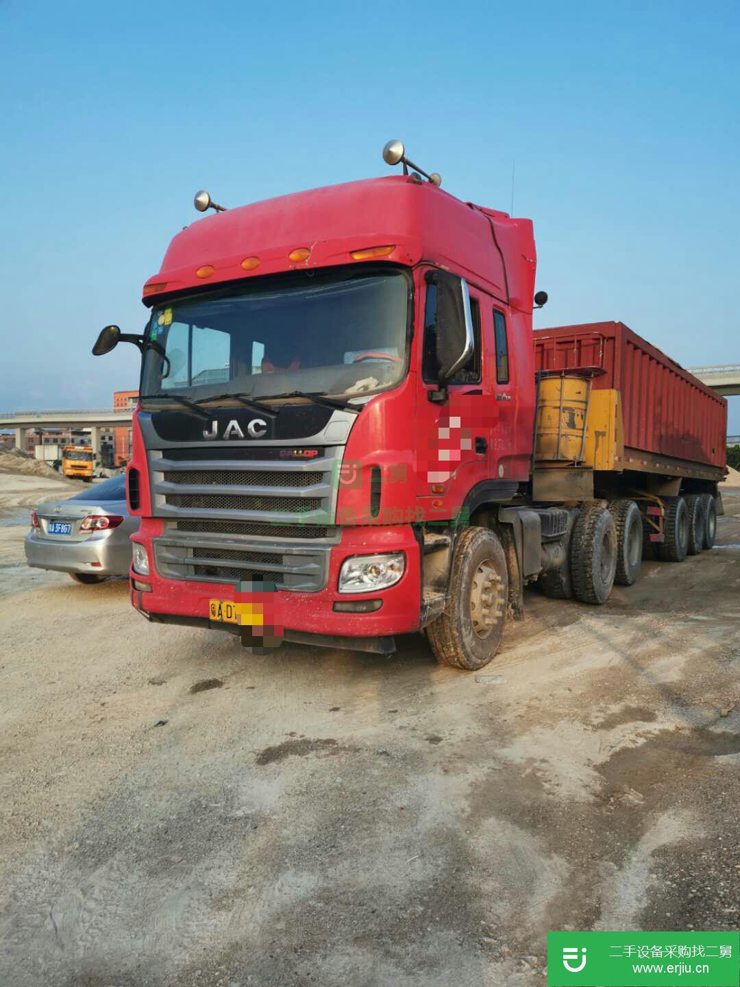 廣東省出售二手江淮格爾發自卸車