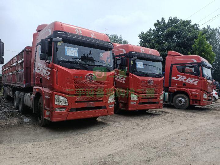 山東出售二手的精品解放JH6牽引車
