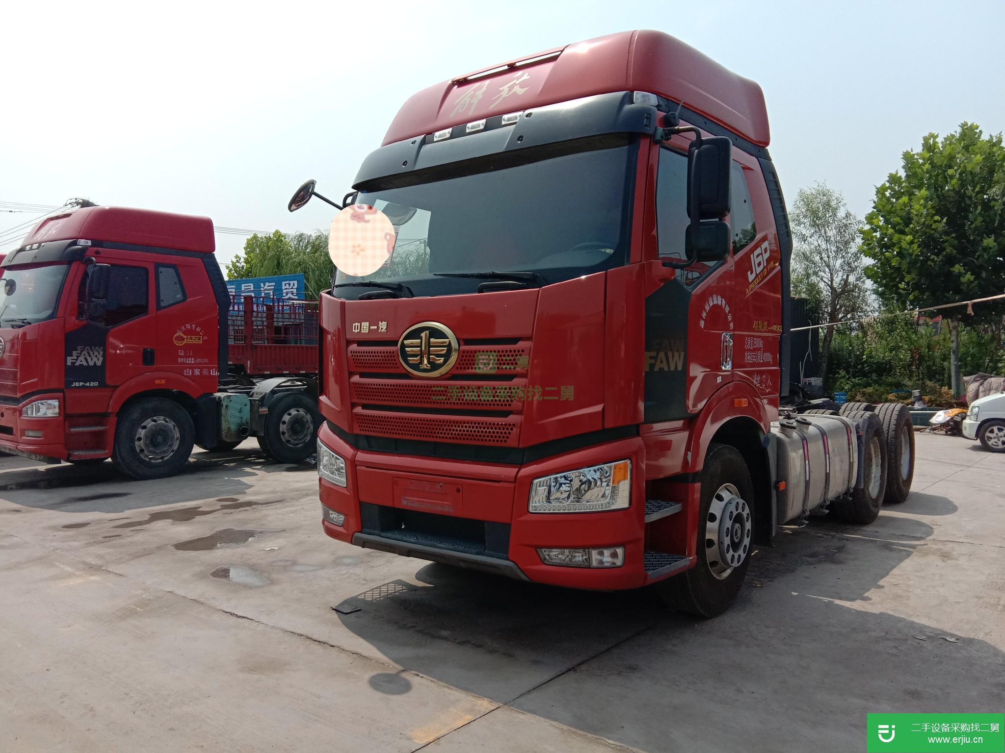 山東出售二手一汽解放牽引車