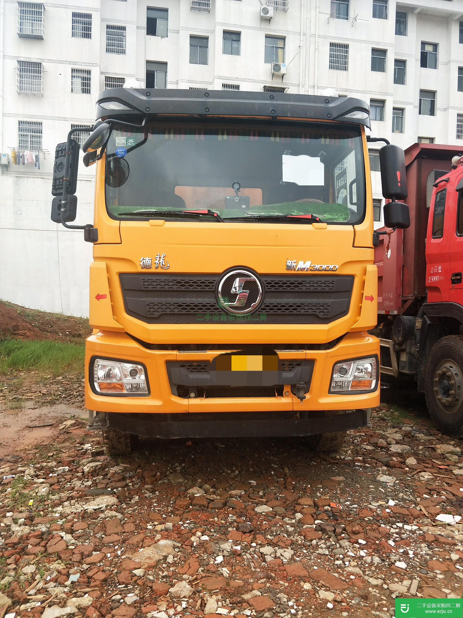 江西出售二手陜汽重卡德龍M3000自卸車