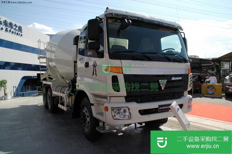 湖北出售二手福田歐曼水泥攪拌車