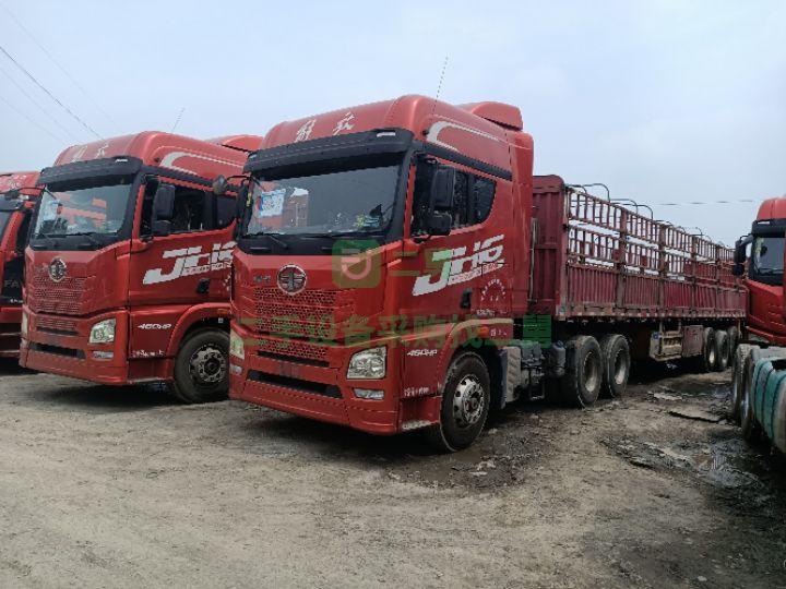 山東出售二手的精品解放JH6牽引車