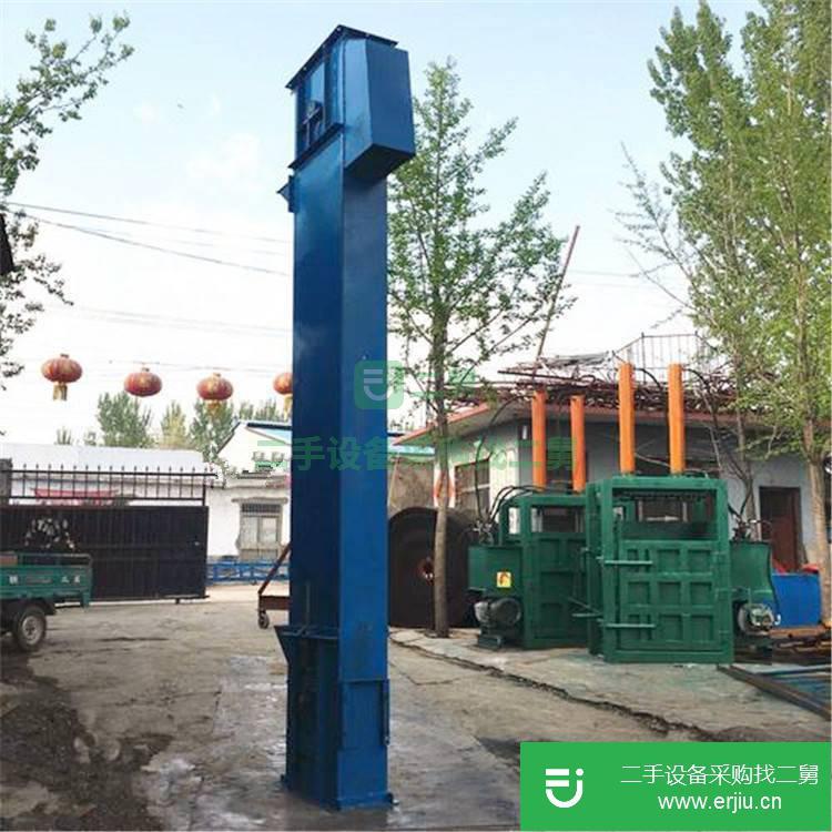 山東出售二手斗式石灰粉垂直提升機
