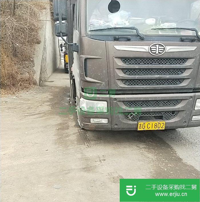 吉林出售二手解放220馬力載貨車