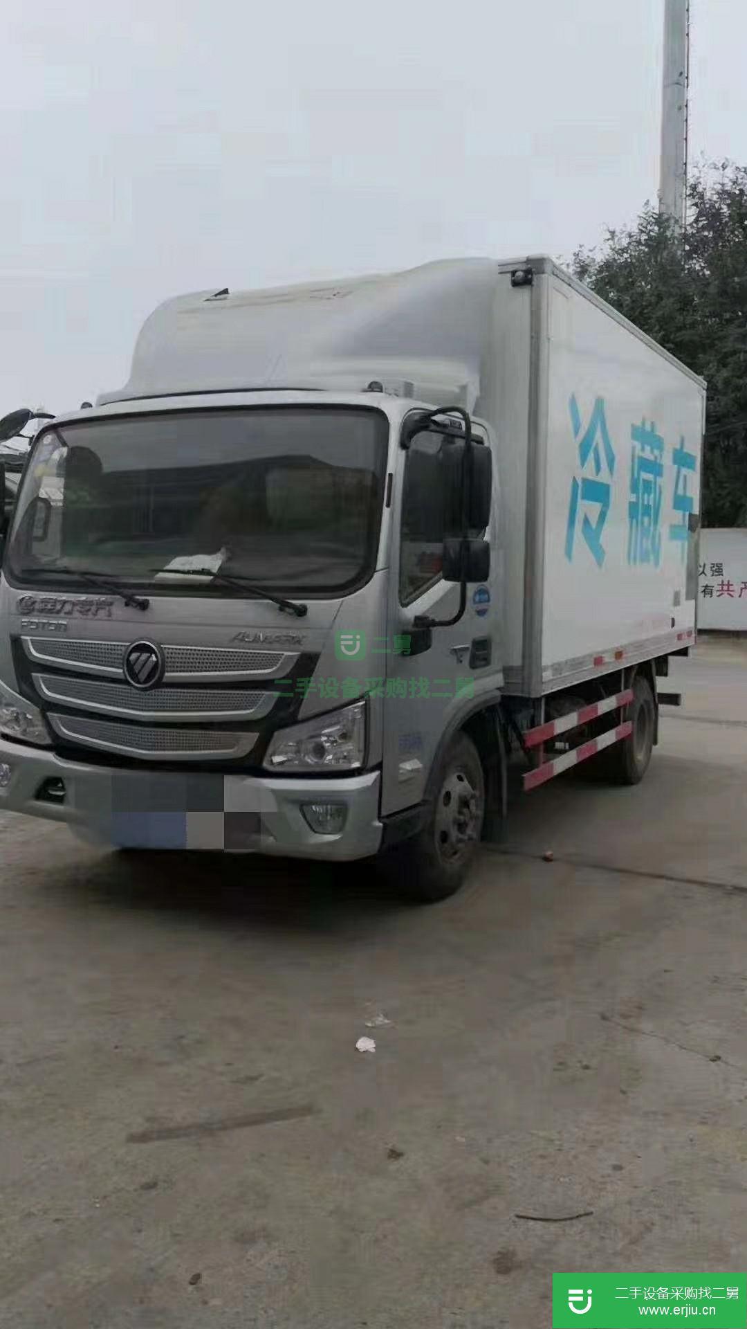 湖北省出售二手福田歐馬可冷藏車