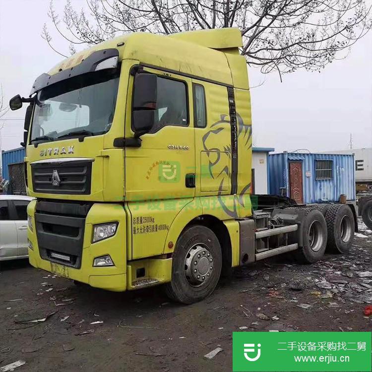 山東出售二手豪沃牽引車頭