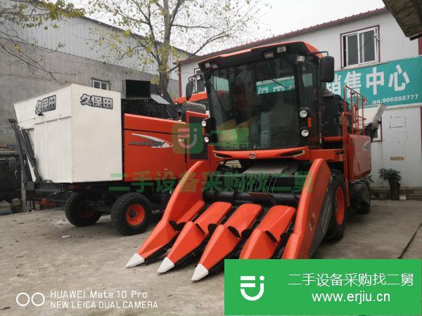 甘肅出售二手久保田1408玉米收割機