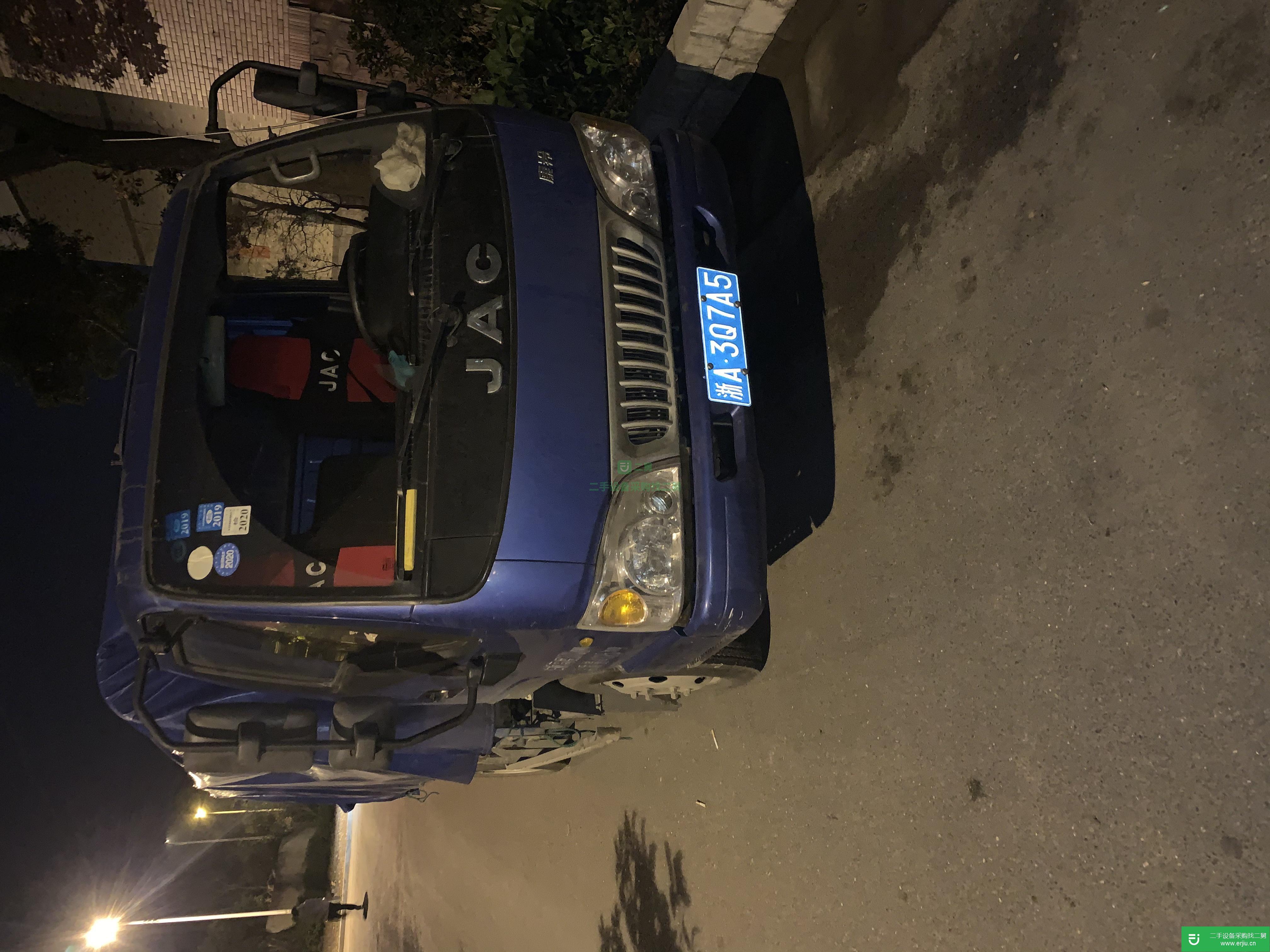 浙江省出售二手江淮康鈴載貨車