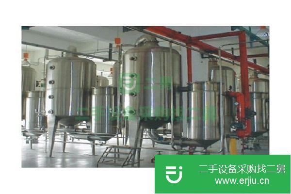 江蘇出售二手中藥三效蒸發器