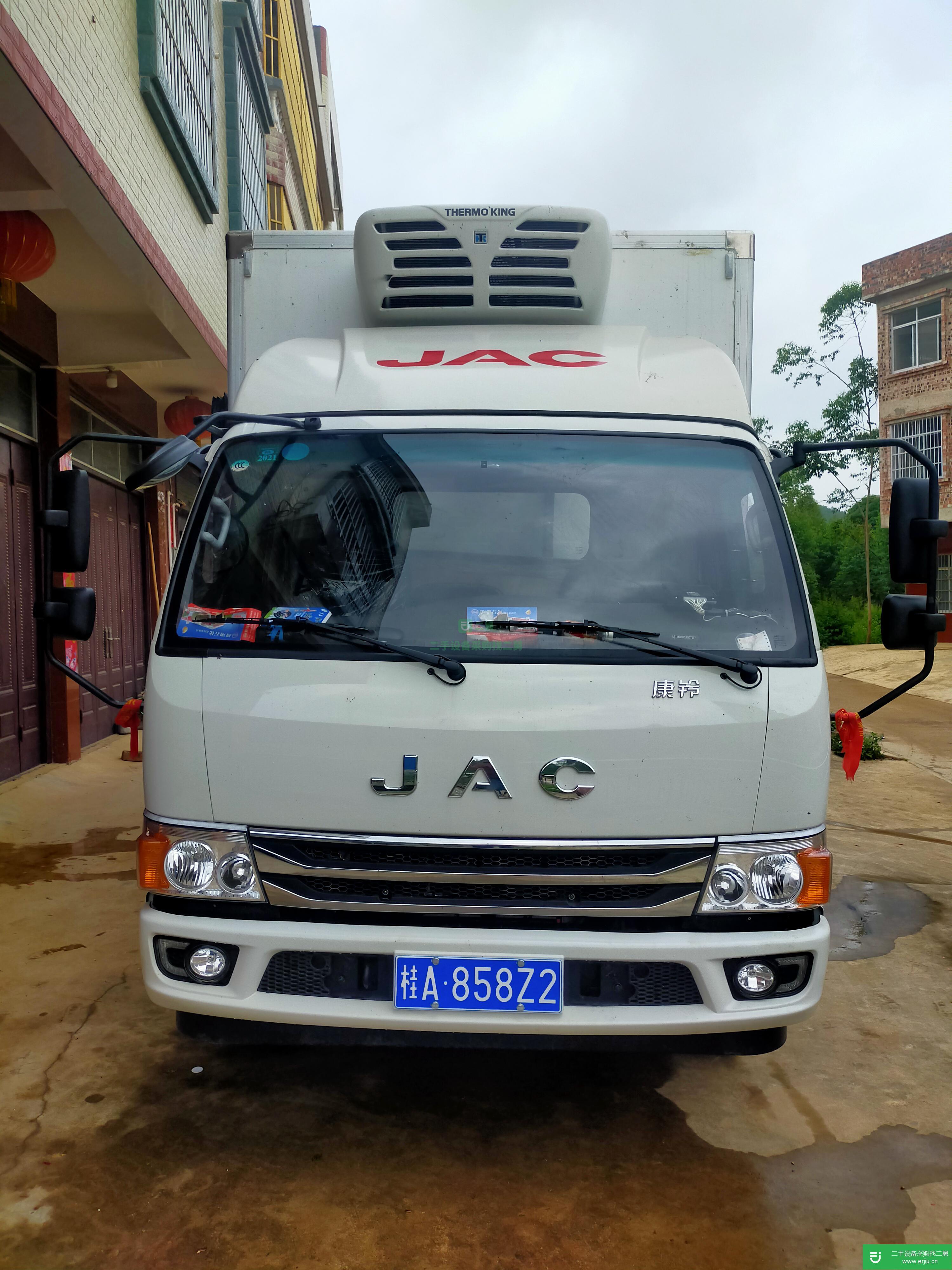 廣西省出售二手江淮康鈴冷藏車