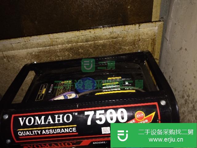 山東出售二手7500KW汽油發電機