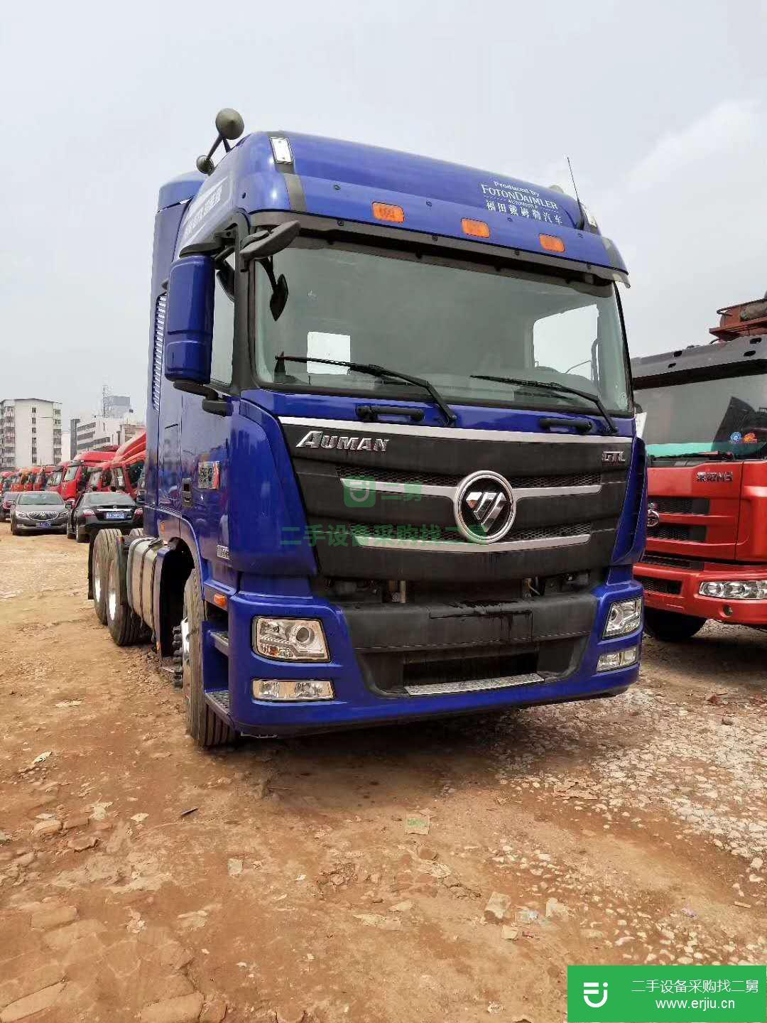 山東出售二手國五歐曼牽引車