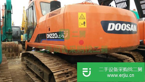 貴州出售二手斗山225-7挖掘機