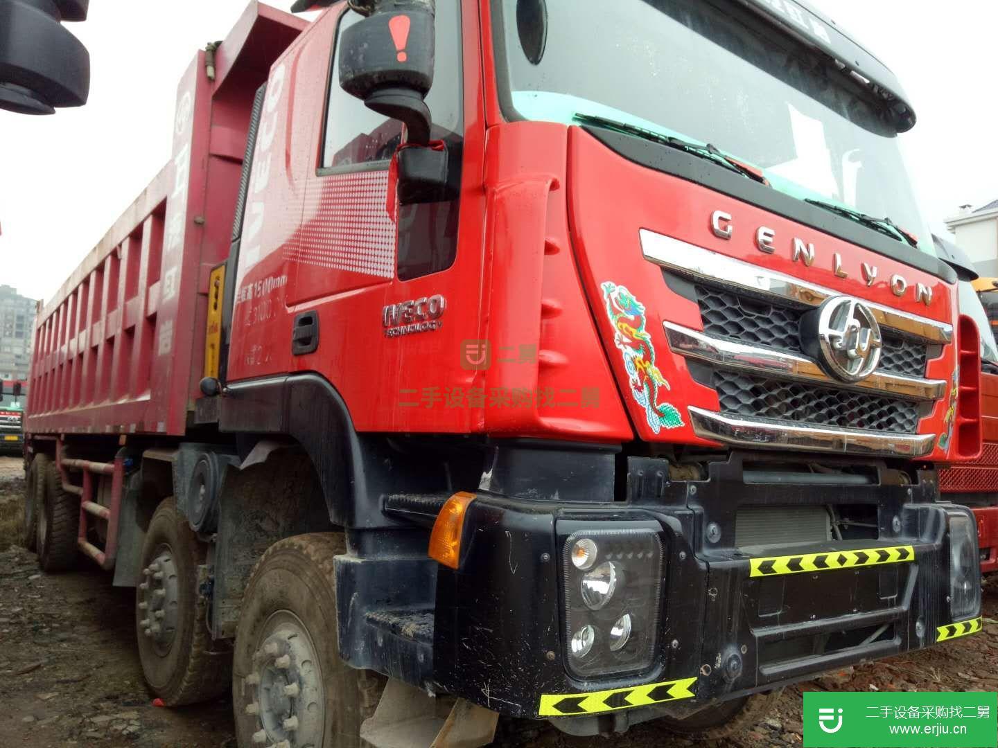 湖南出售二手上汽紅巖杰獅自卸車