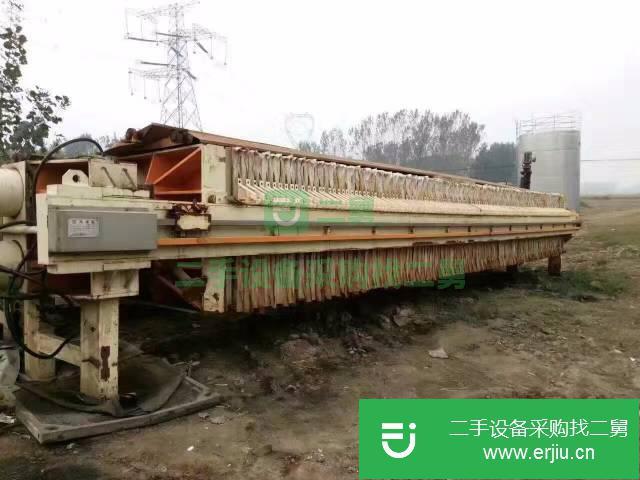 山東出售二手500平方隔膜壓濾機