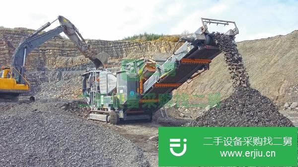 湖北出售二手錘式破碎機