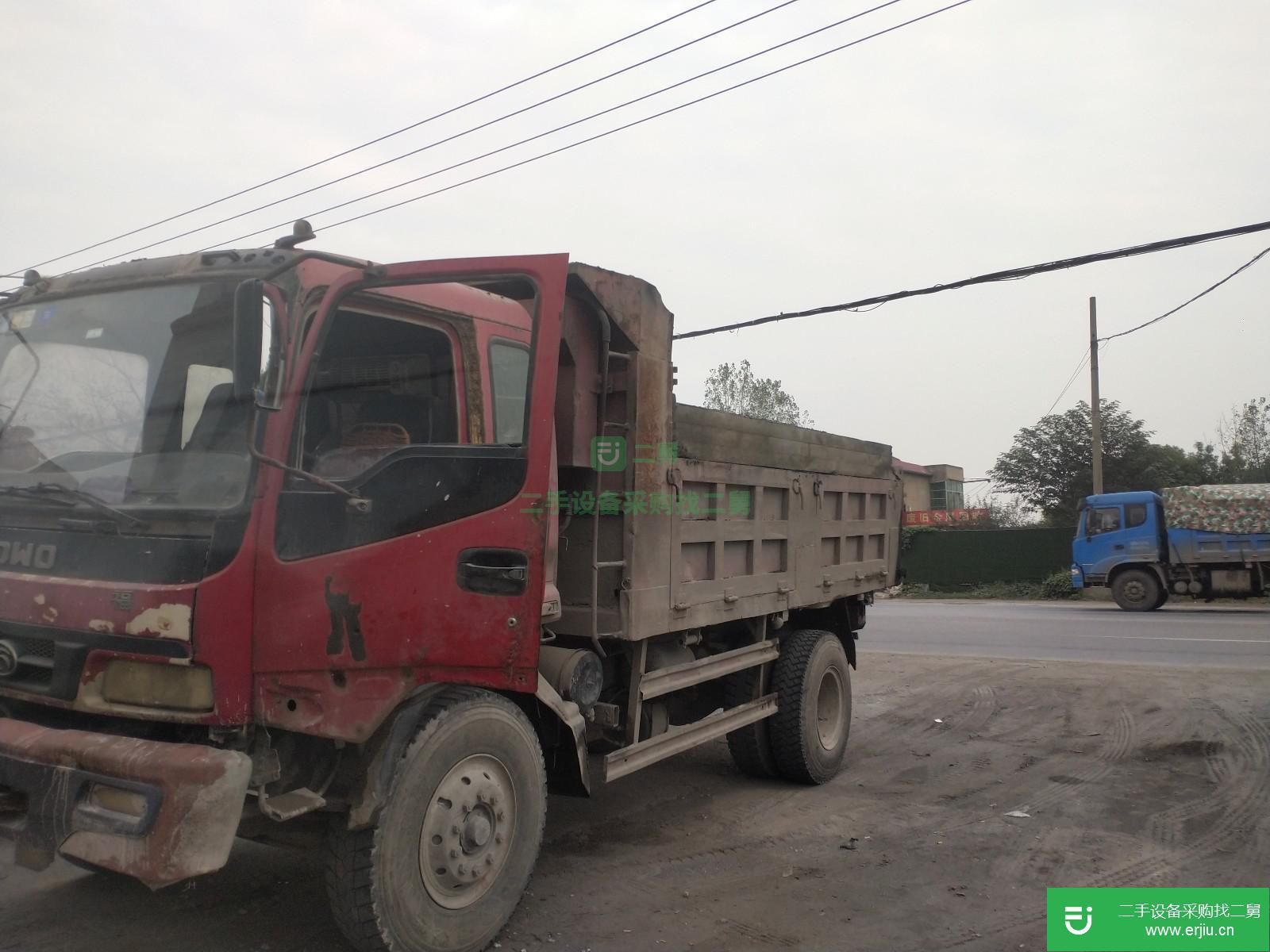 湖北出售二手福田瑞沃中卡自卸車