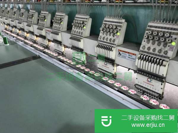 云南出售二手黑馬繡花機(jī)