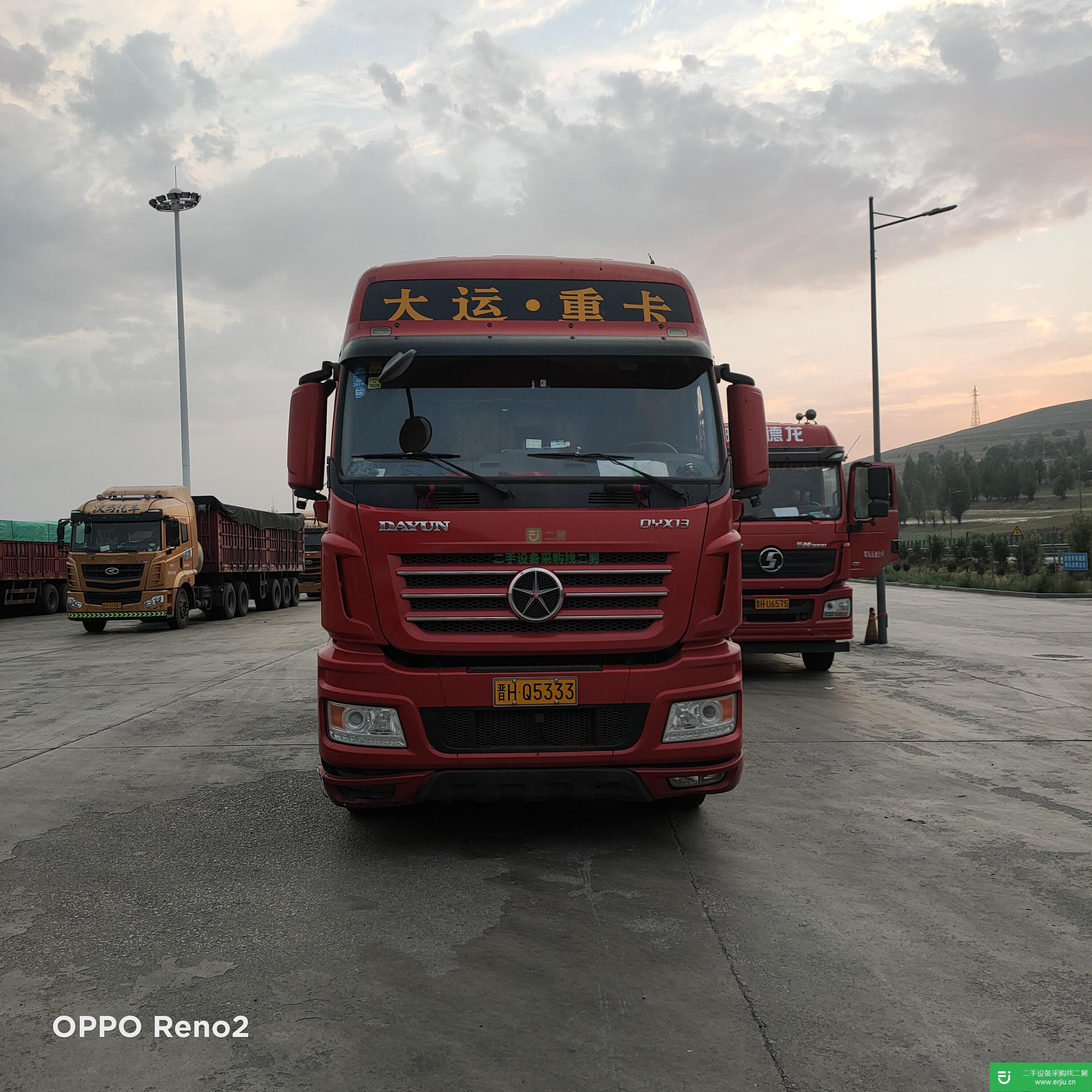 山西出售二手大運重卡N9H牽引車