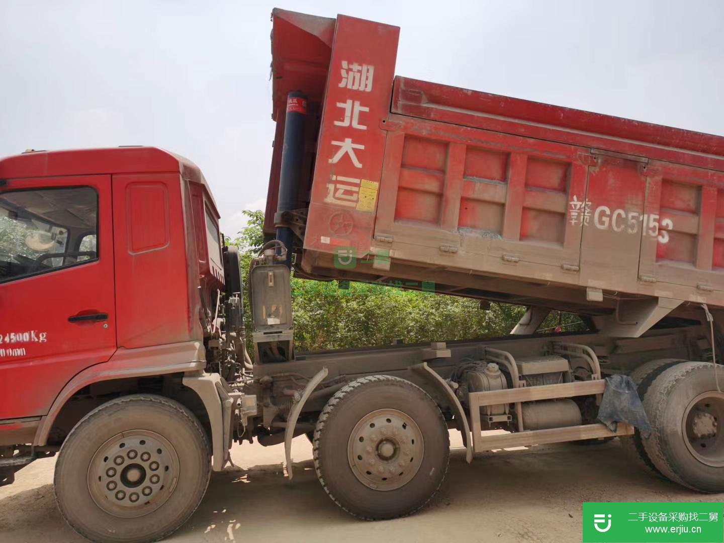 湖北出售二手自卸車九成新